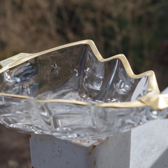 Vintage Studio Nova Sweet Dish Tree Gold Trim - Picture 3 of 9